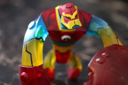 Omni-Plasm BLOXX Ben 10 Omniverse 4" Figure Bandai 2013 VHTF Ultra Rare shield