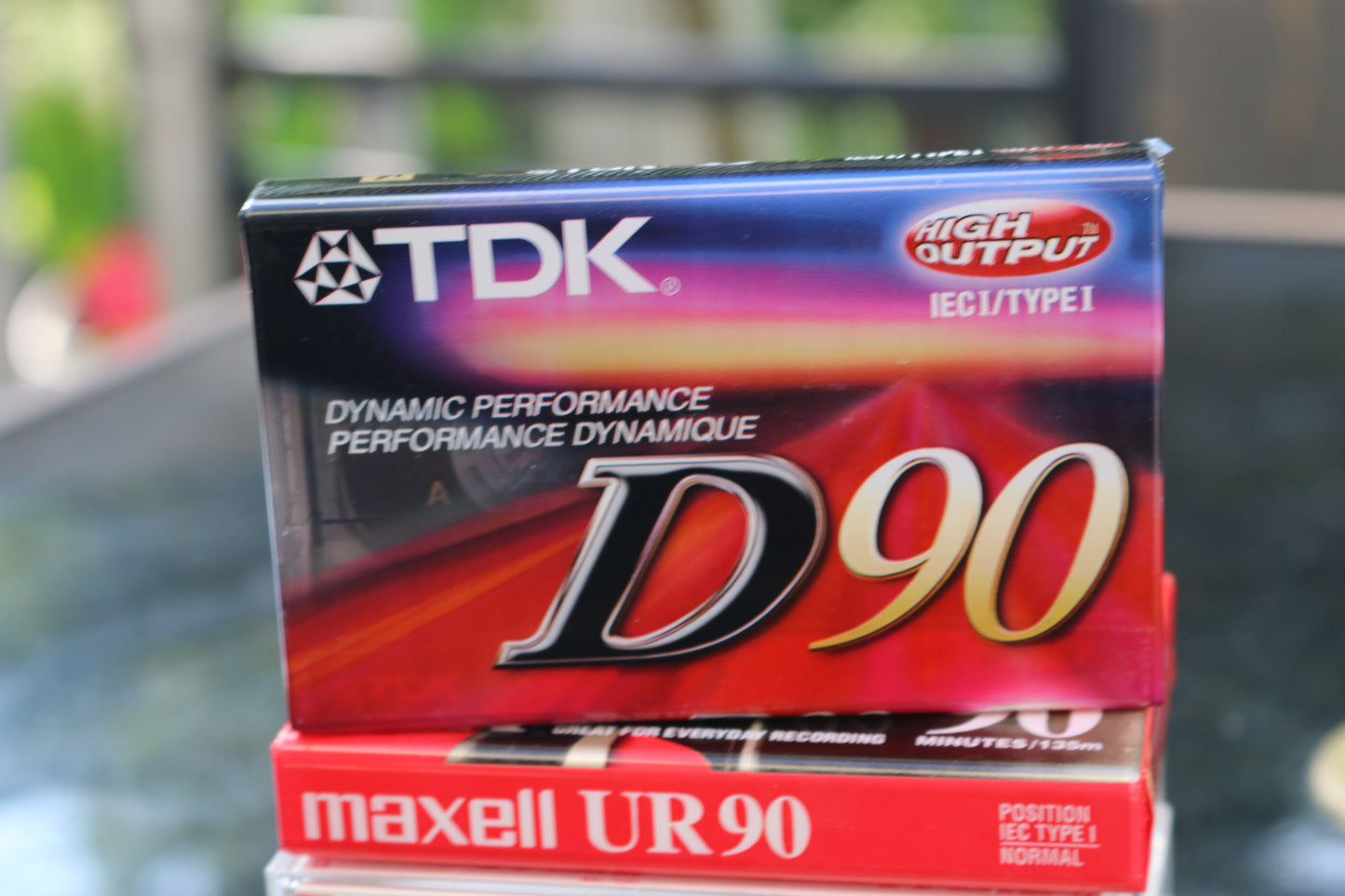 2Pack 1 Maxell & TDK Blank Audio Cassette Tapes Sealed New 90 Minute