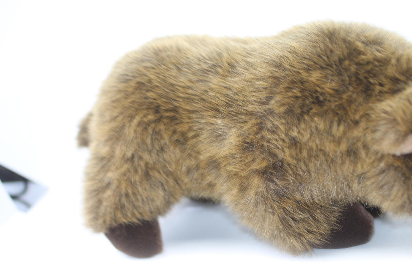 Brown Plush Warthog Stuffed Animal Toy