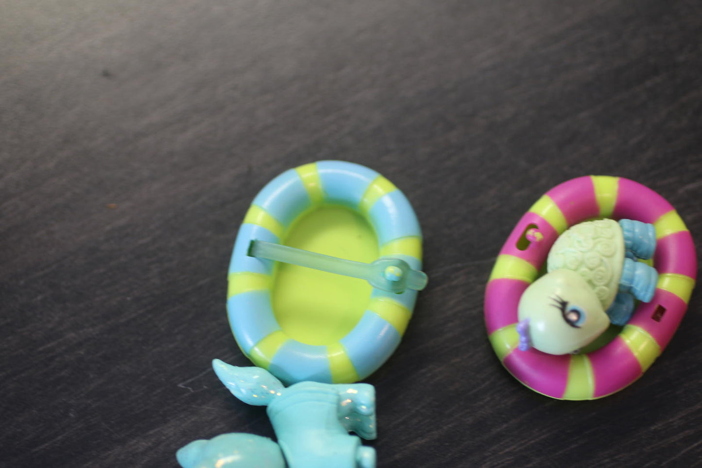 RARE POLLY POCKET SPARKLIN PETS GLITTER CAT POLLY POCKET PET TURTLE BOAT PARTS
