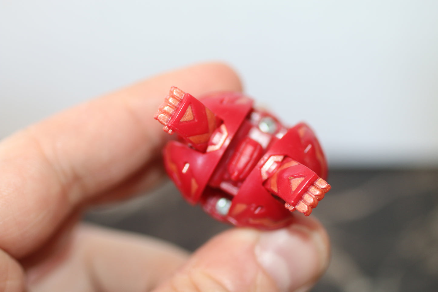 Bakugan Pyrus Robotallion Loose Very Rare. B1 360G. toy figure