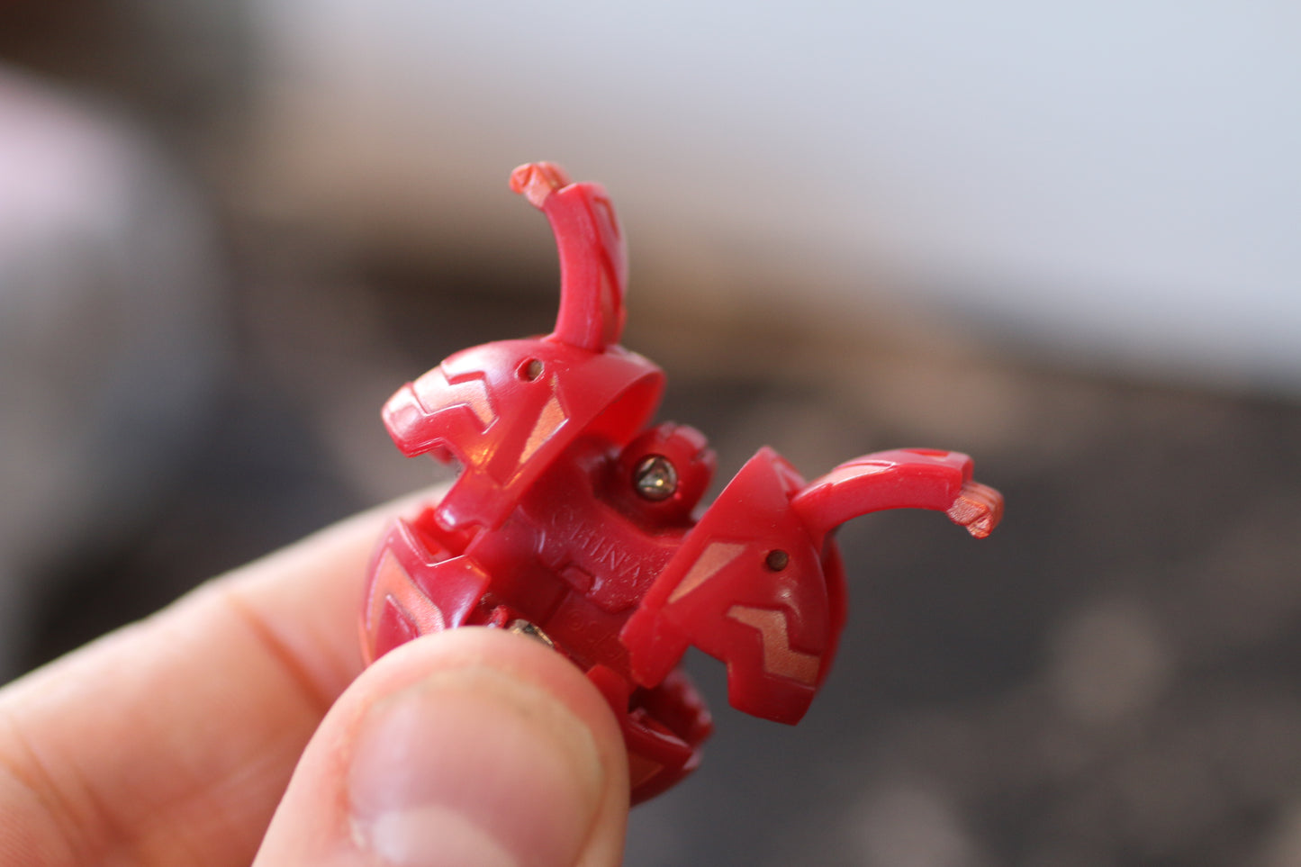 Bakugan Pyrus Robotallion Loose Very Rare. B1 360G. toy figure