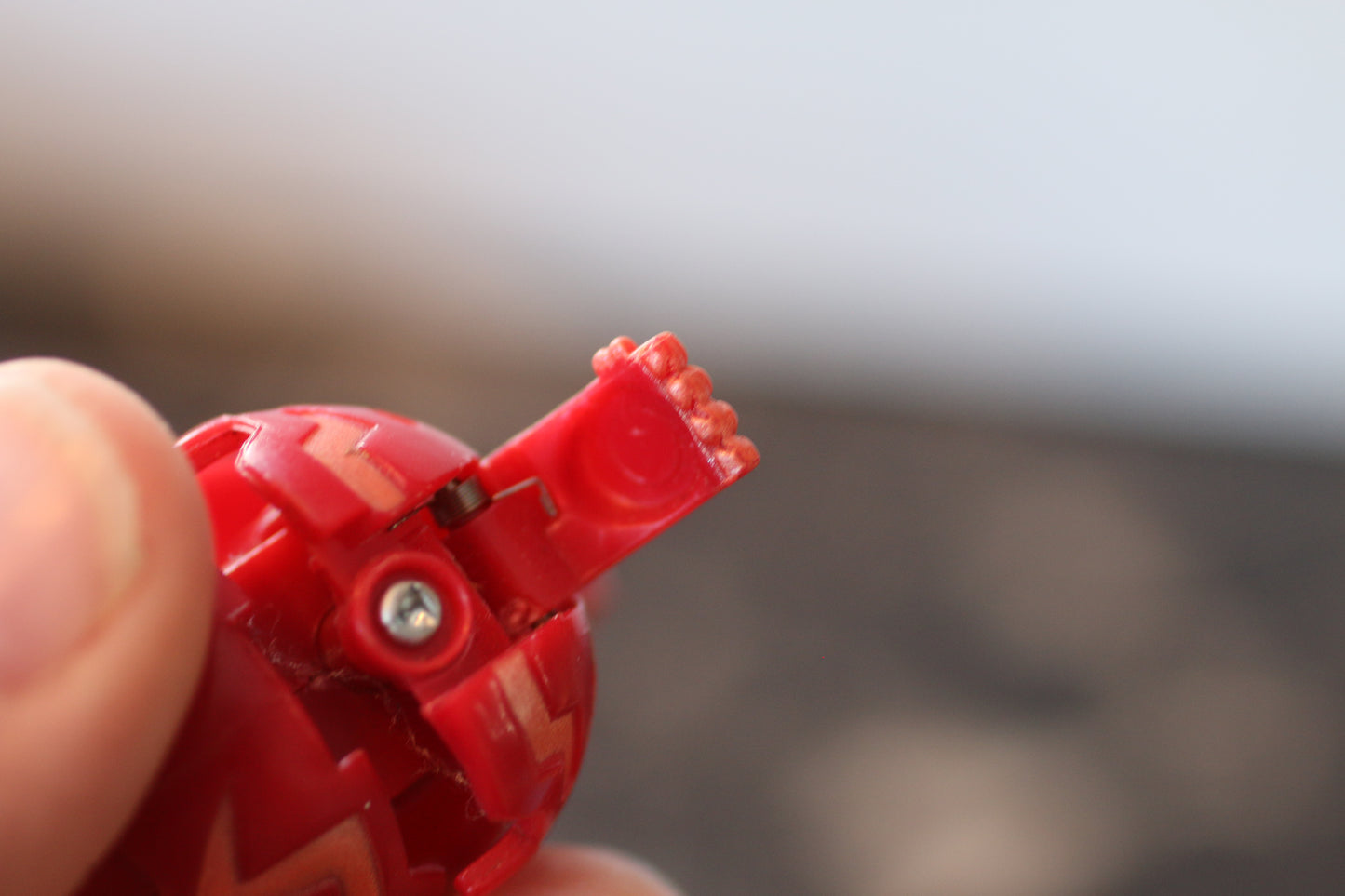 Bakugan Pyrus Robotallion Loose Very Rare. B1 360G. toy figure