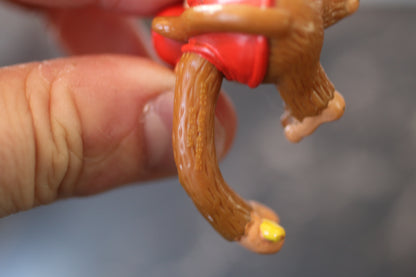 Burger King 2002 Nintendo Superstars Diddy Kong Toy Mini PVC Figure - 1.25" Tall