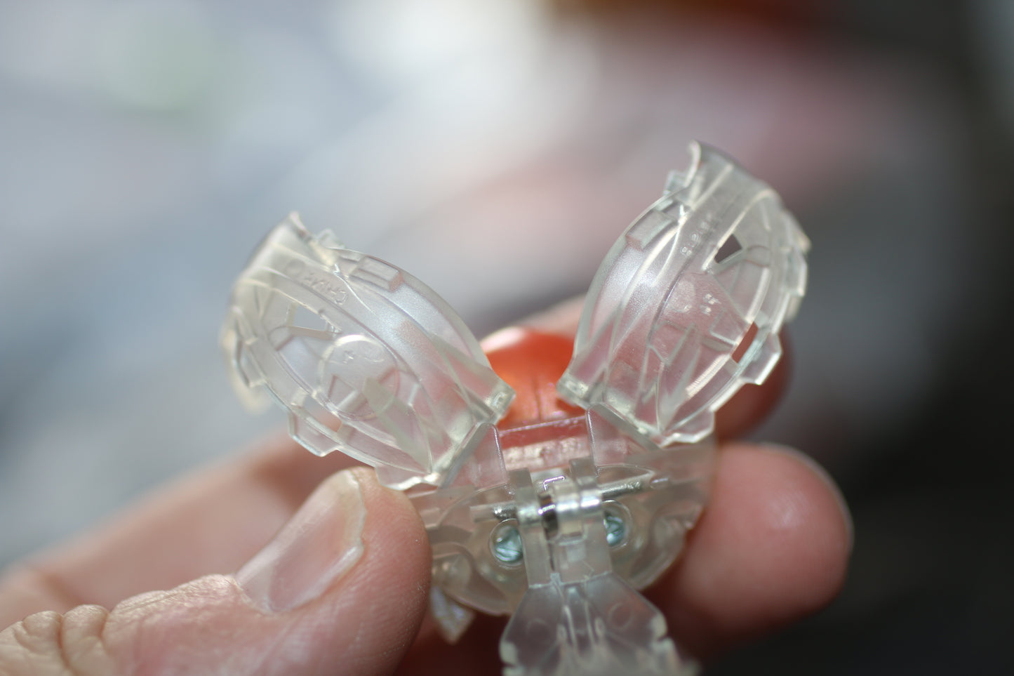 Bakugan Harpus BakuClear TRANSLUCENT Clear B2 430G Battle Brawlers