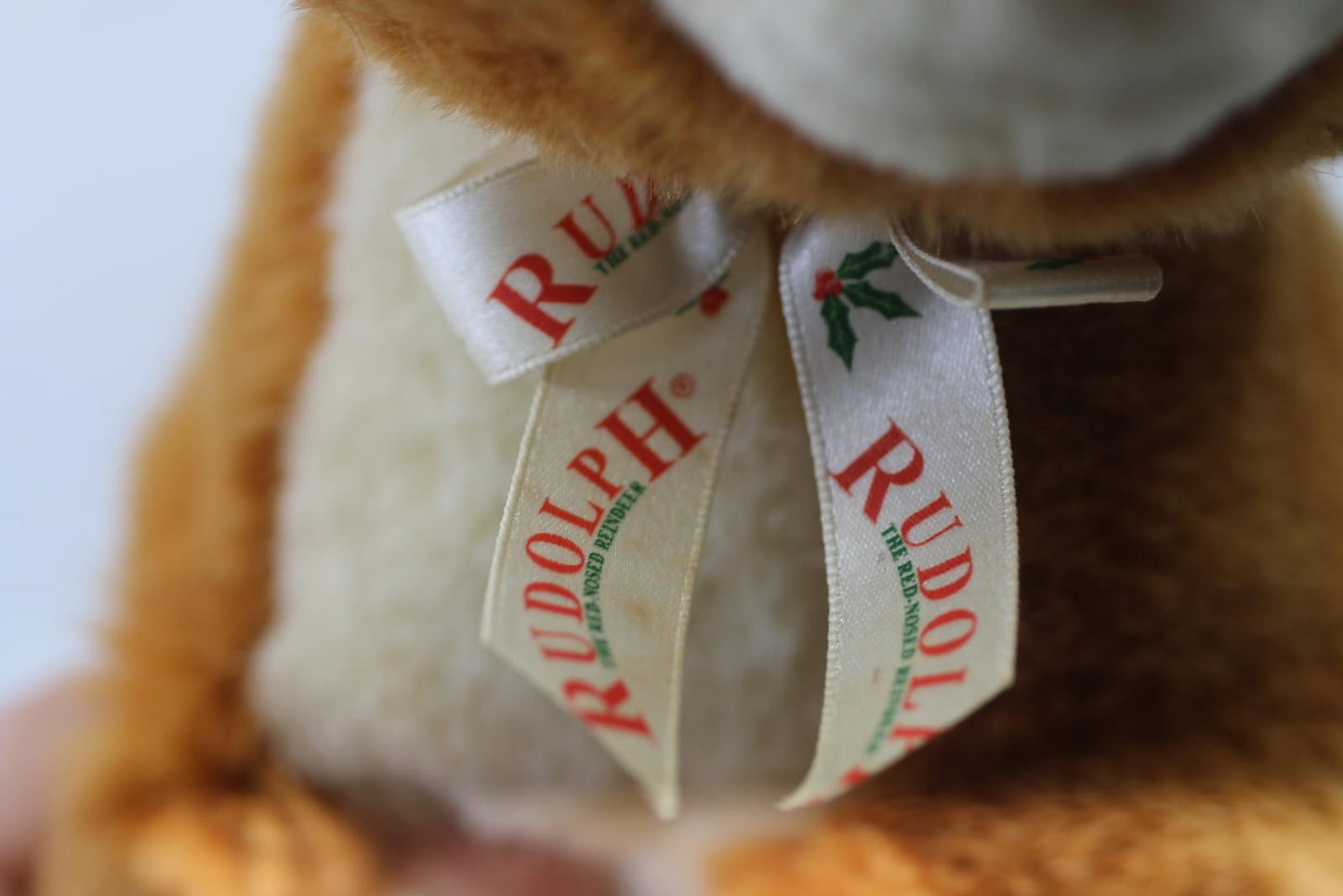1999 Rudolph the Red Nosed Reindeer Plush Stuffed Animal, Prestige Toy Company
