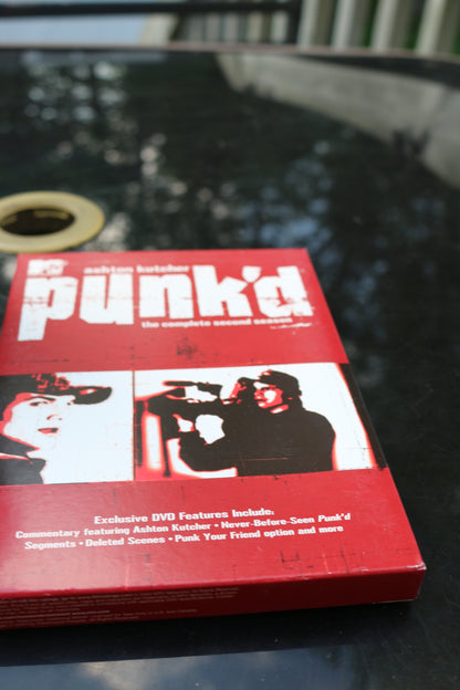 PUNKD 2003 Mtv 4 Disc Practical Joke Tv Show Ashton Kutcher Reality