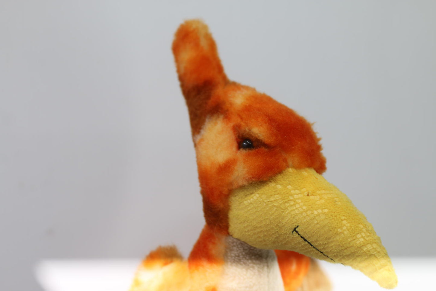 Aurora 9" Orange Flying Dinosaur 2016 Plush Pterodactyl Stuffed Animal Gift Toy