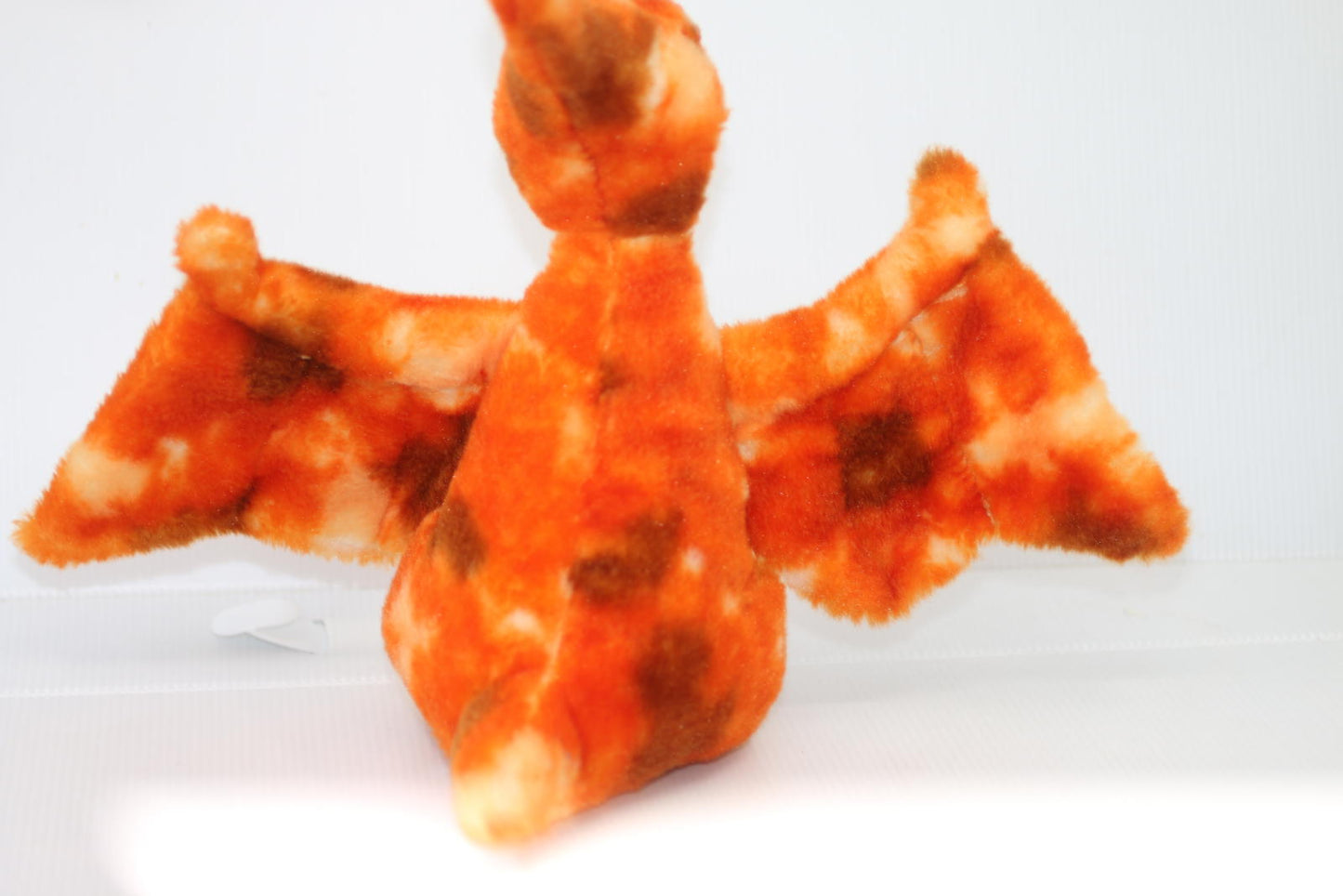 Aurora 9" Orange Flying Dinosaur 2016 Plush Pterodactyl Stuffed Animal Gift Toy