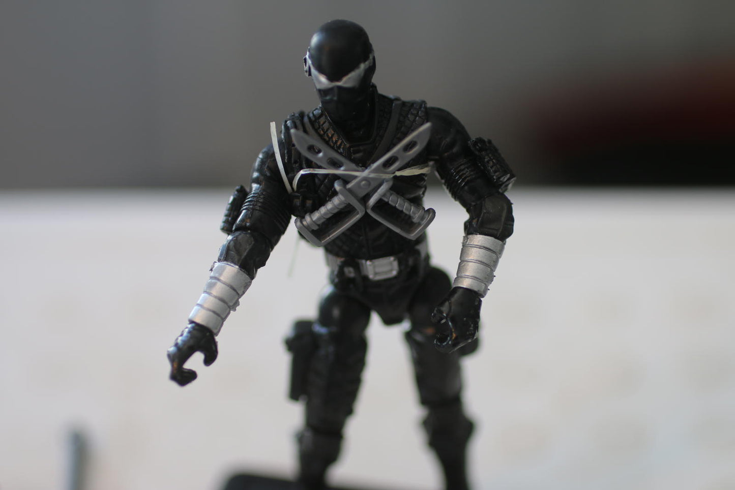 Snake Eyes v3 GI Joe 25th Anniversary Action Figure W Accessories A0125 Complete