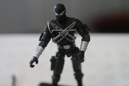 Snake Eyes v3 GI Joe 25th Anniversary Action Figure W Accessories A0125 Complete