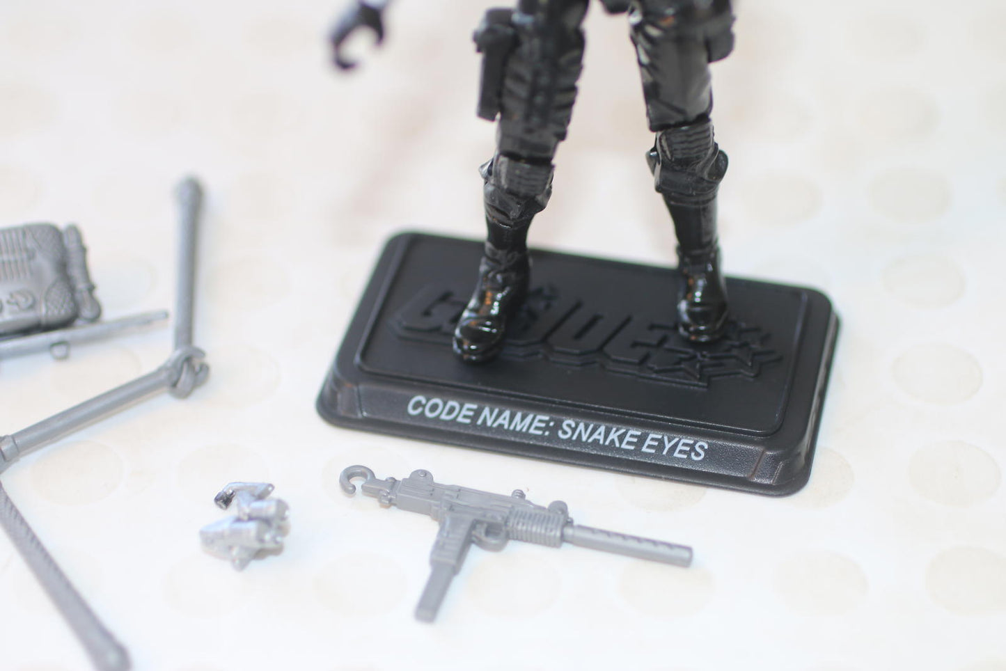 Snake Eyes v3 GI Joe 25th Anniversary Action Figure W Accessories A0125 Complete