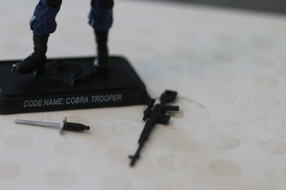 The Enemy Trooper V2 G.I. JOE COBRA 25th Anniversary LOOSE Complete S1