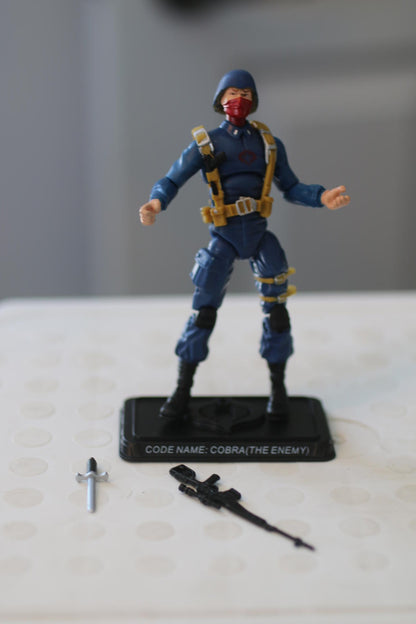 Hasbro GI Joe 25th Anniversary Cobra Trooper 2008 3.75" Poseable Action Figure