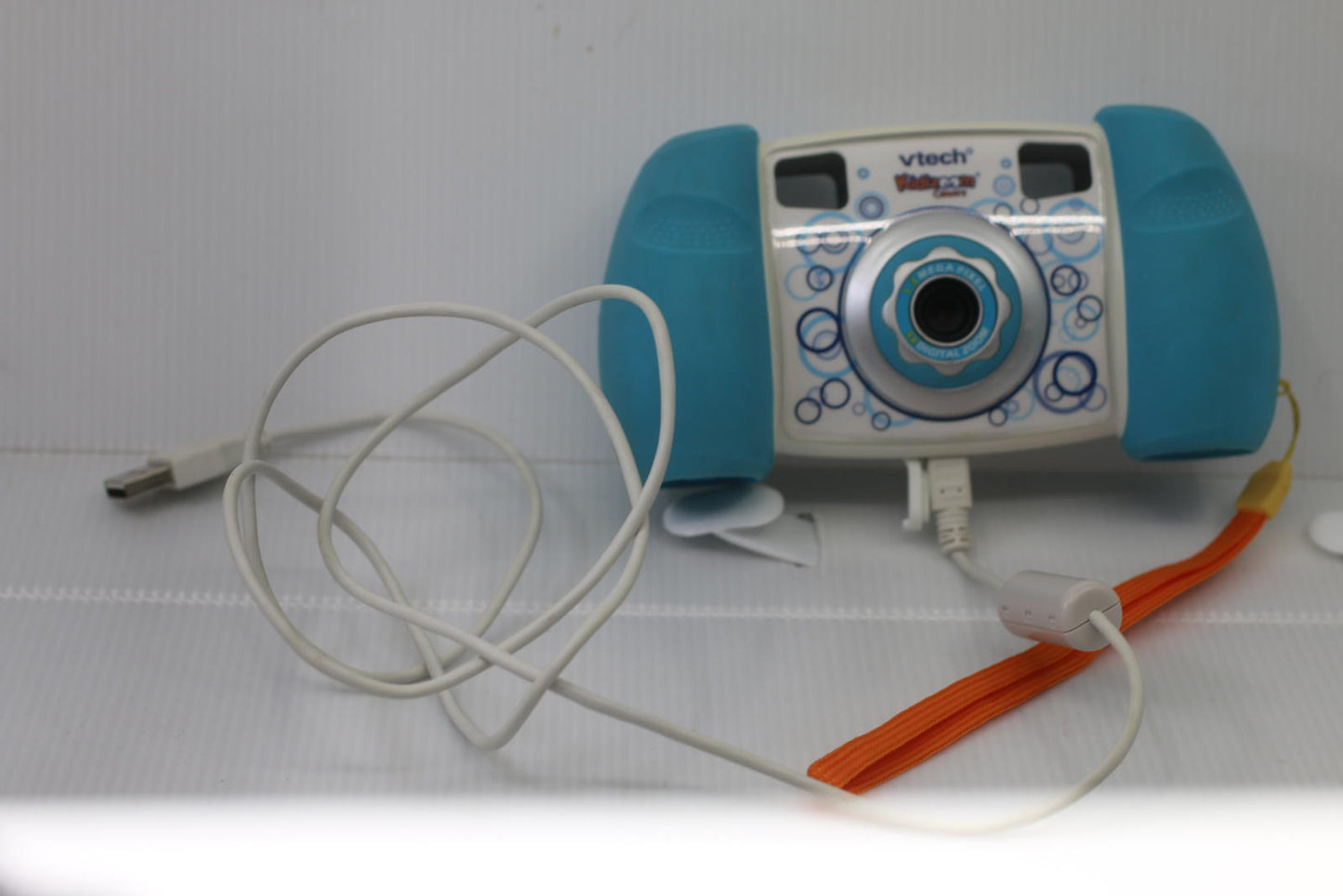 VTech Kidizoom Camera 1.3MP Blue Kids Digital Camera unTested USB