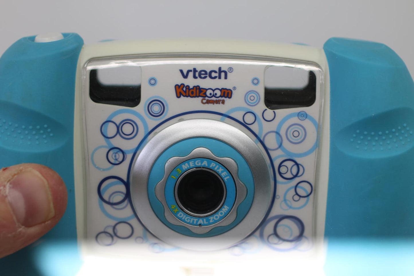 VTech Kidizoom Camera 1.3MP Blue Kids Digital Camera unTested USB