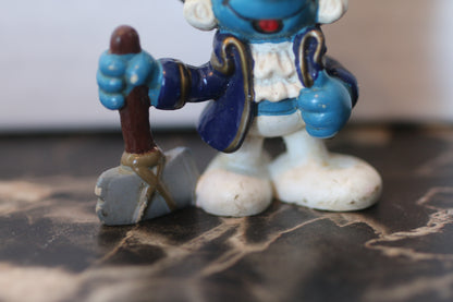 Vintage Historical Smurfs George Washington RARE 20505 Peyo Schleich 1984 Smurf