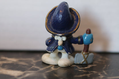 Vintage Historical Smurfs George Washington RARE 20505 Peyo Schleich 1984 Smurf