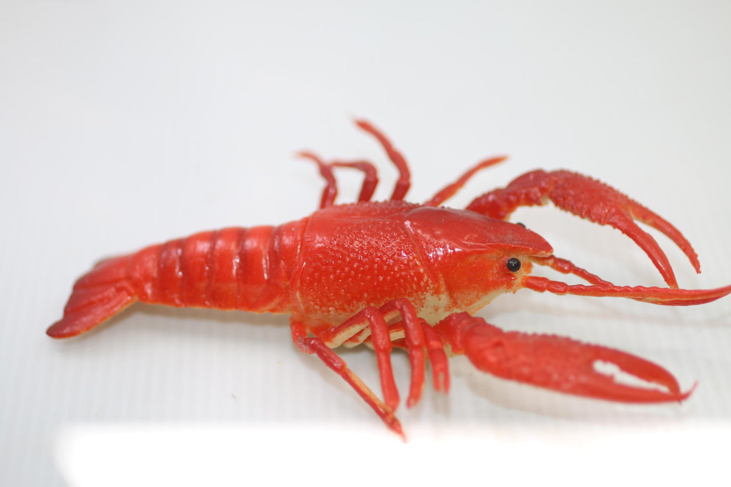 Realistic Red Crawfish Figurine toy figure animal seafood sea life