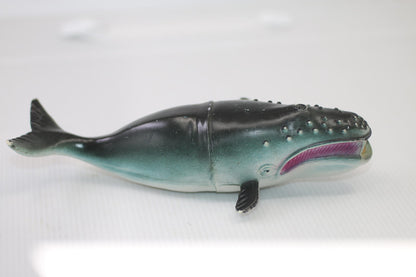 Vintage Right Whale Figure 1991 1986 Ocean Marine Animal Toy