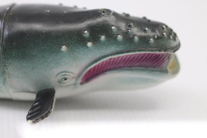 Vintage Right Whale Figure 1991 1986 Ocean Marine Animal Toy