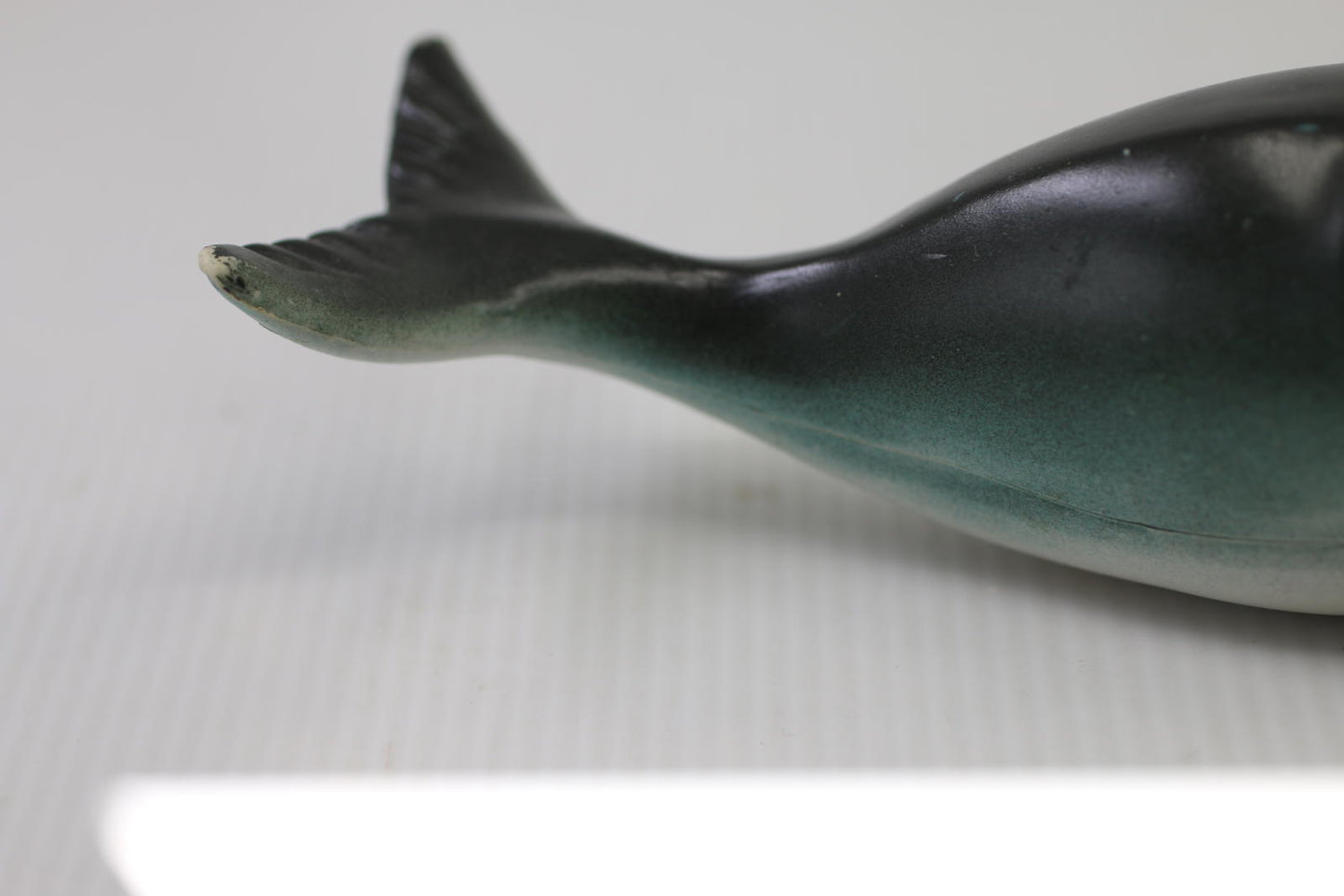 Vintage Right Whale Figure 1991 1986 Ocean Marine Animal Toy
