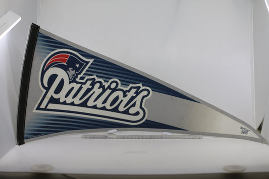 New England Patriots 1990s Original Full Size Pennant WinCraft Sports Rare Style
