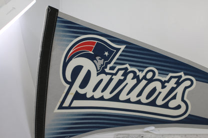 New England Patriots 1990s Original Full Size Pennant WinCraft Sports Rare Style