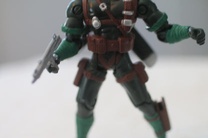 2001 GI Joe VS Cobra Snake Eyes Action Figure W/ Swords & Sheath 100% Complete