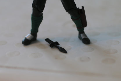 2001 GI Joe VS Cobra Snake Eyes Action Figure W/ Swords & Sheath 100% Complete
