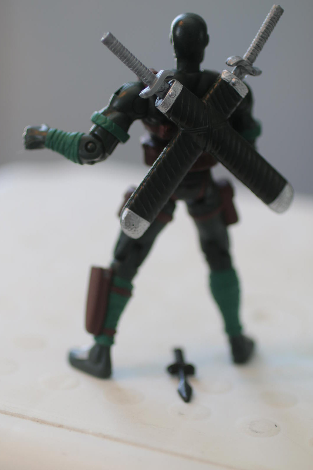 2001 GI Joe VS Cobra Snake Eyes Action Figure W/ Swords & Sheath 100% Complete