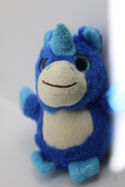 Blue Plush Unicorn Stuffed Toy