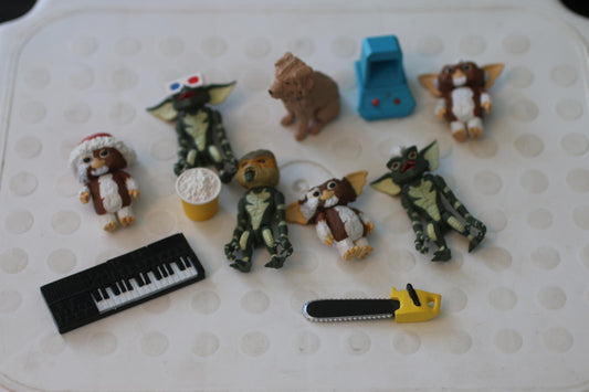 Funko X Super7 Gremlin 3.75” ReAction Figures Lot of 7 : Gizmo, Stripe dog toys