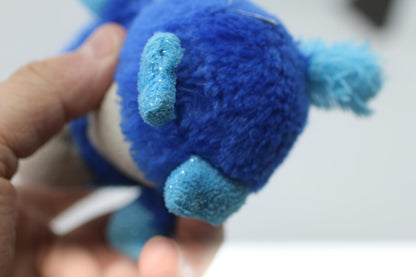 Blue Plush Unicorn Stuffed Toy