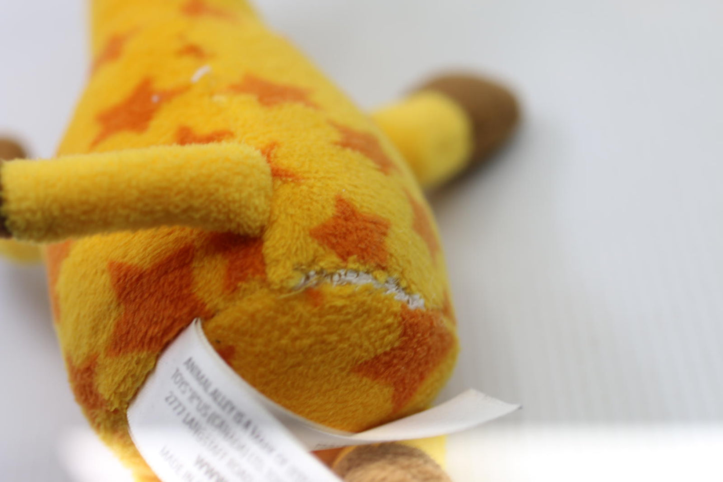 Toys R Us Geoffrey Giraffe Stuffed Animal 7” Plush Animal Valley pattern