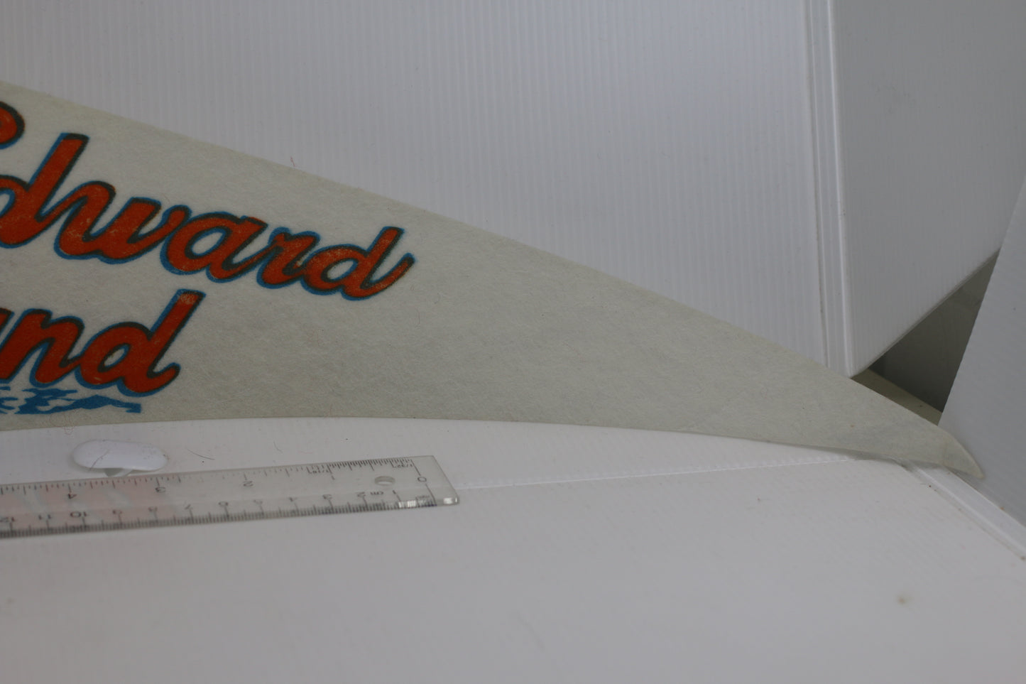 Vintage Souvenir Felt Pennant Prince Edward Island  CANADA 1990s Original Full Size