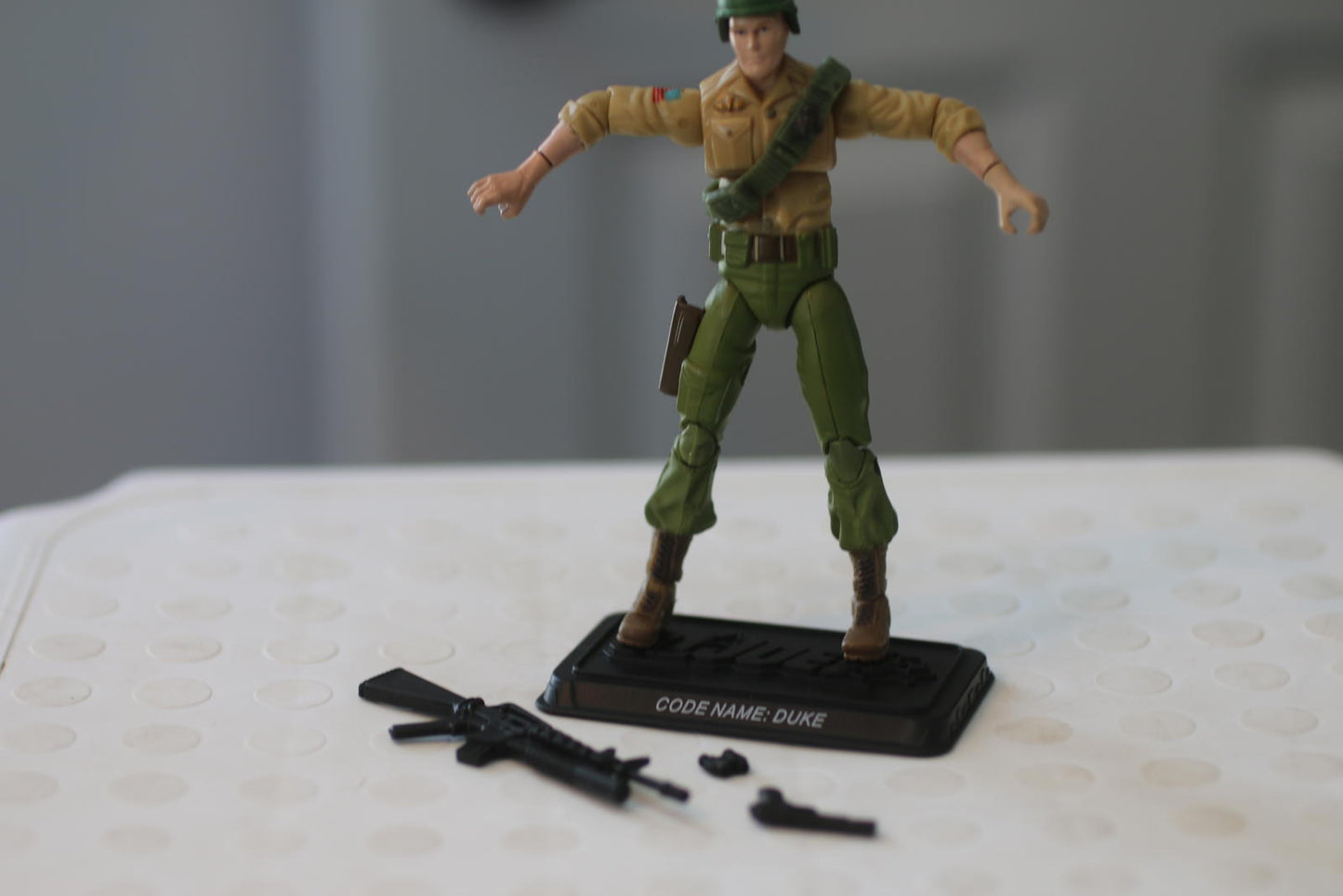 2007 Duke V23 Battle Pack modern G.I. Joe 25th Anniversary loose complete