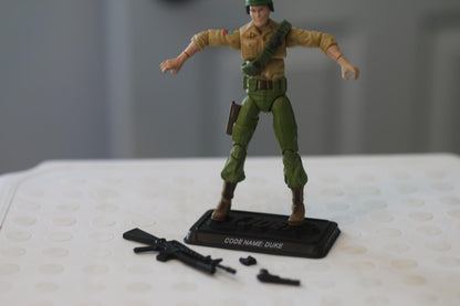 2007 Duke V23 Battle Pack modern G.I. Joe 25th Anniversary loose complete