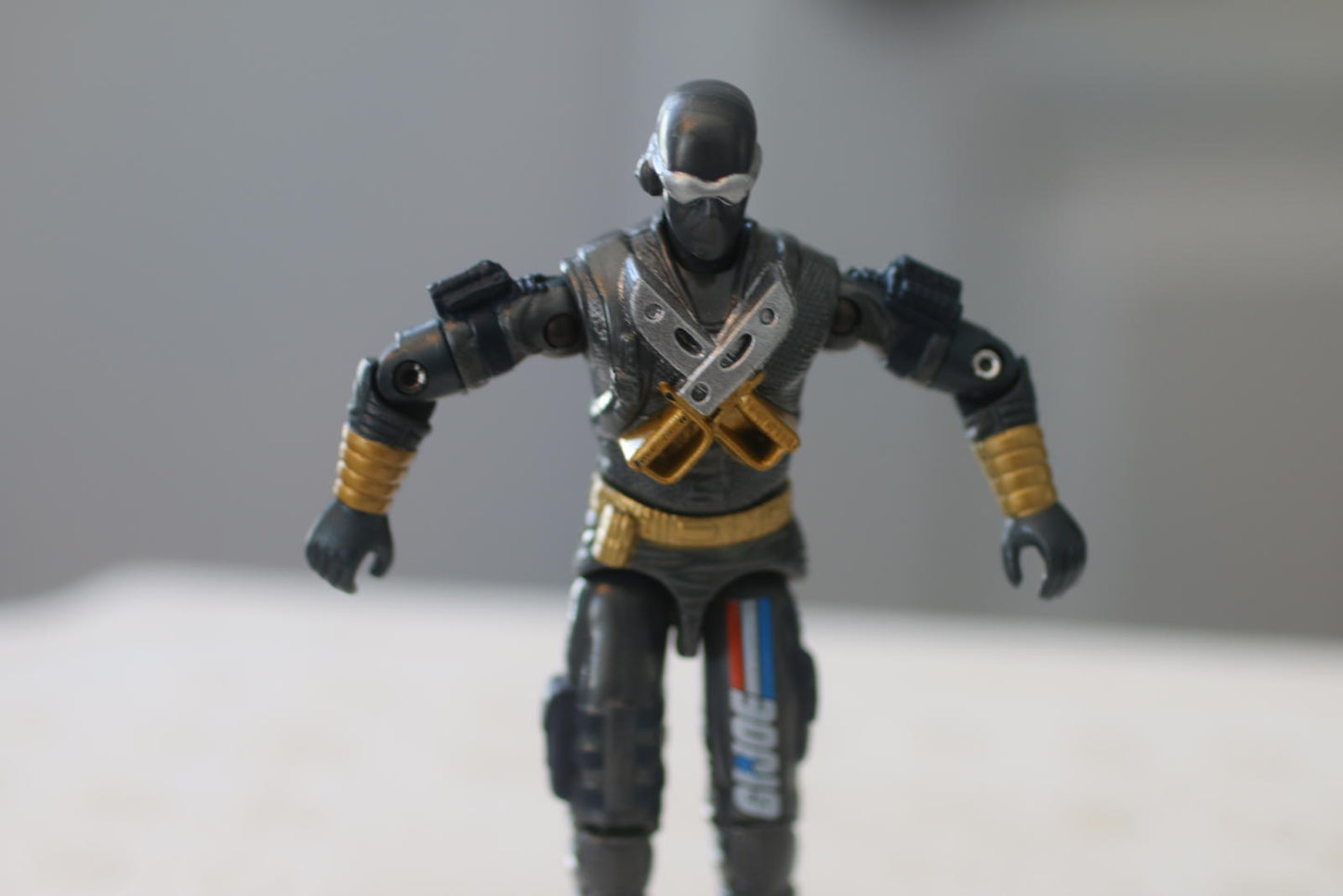 Snake Eyes V12 BJ’s Exclusive GI JOE 2002 100% Complete RARE Mint