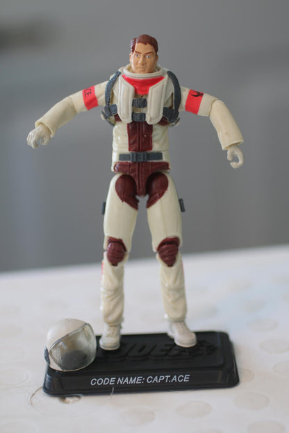 Capt Ace V1 100% Complete 25th Anniversary Comic Pack G.I. Joe GIJOE GI JOE