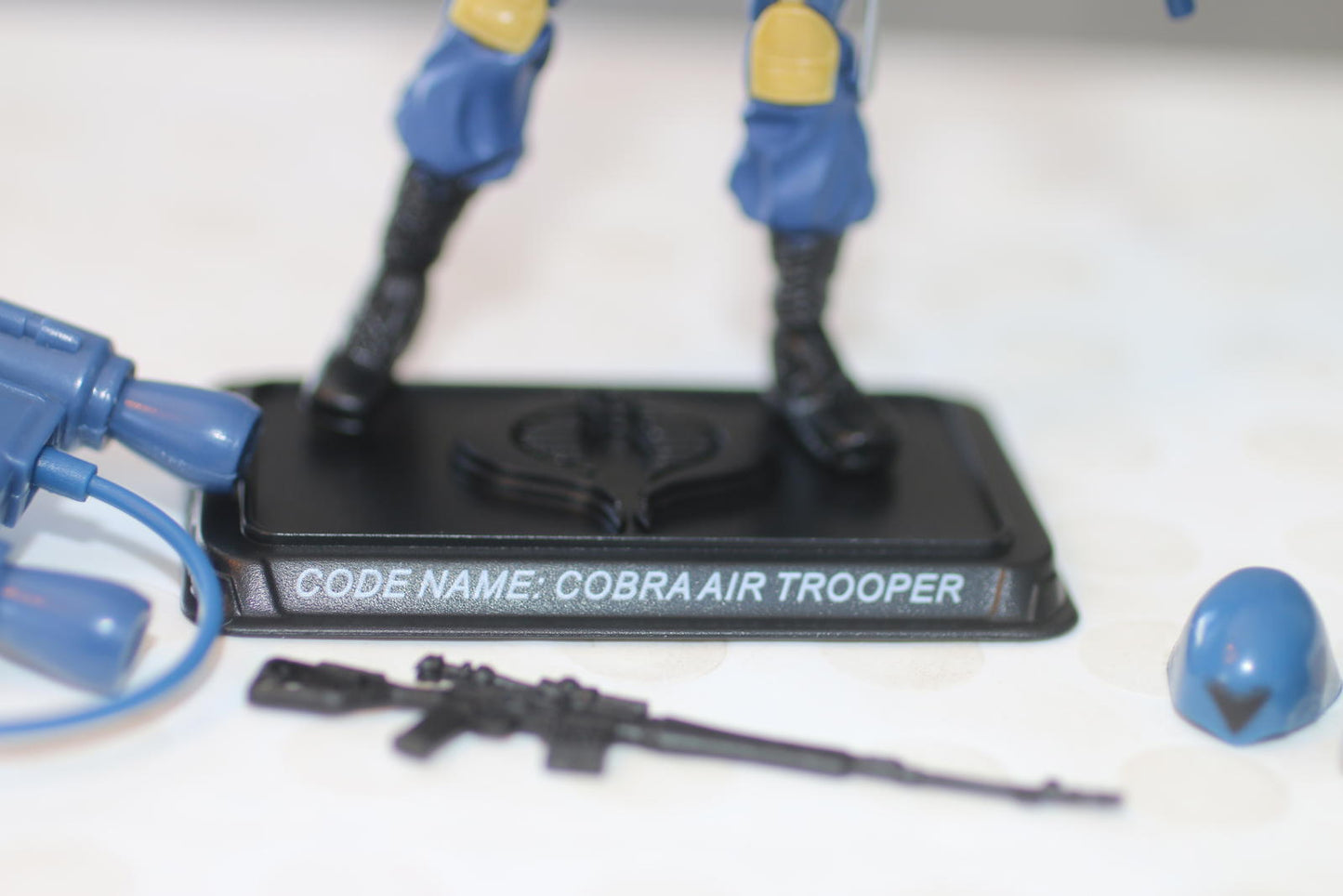 2007 GI JOE 25TH ANNIVERSARY COBRA AIR TROOPER V1 LOOSE COMPLETE actioN FIGURE