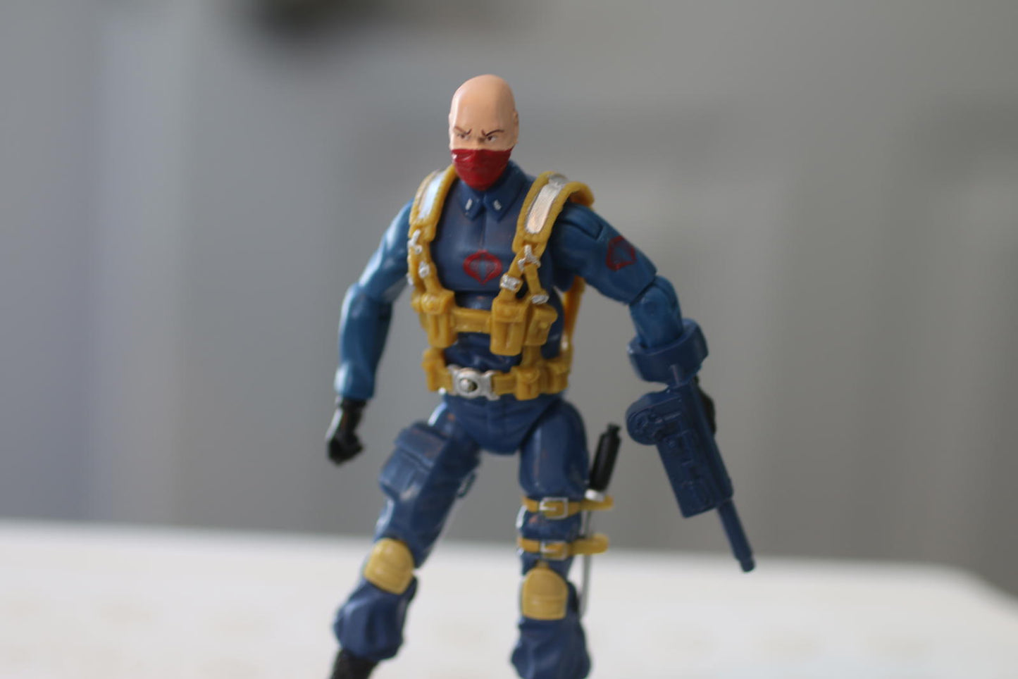 2007 GI JOE 25TH ANNIVERSARY COBRA AIR TROOPER V1 LOOSE COMPLETE actioN FIGURE