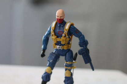 2007 GI JOE 25TH ANNIVERSARY COBRA AIR TROOPER V1 LOOSE COMPLETE actioN FIGURE