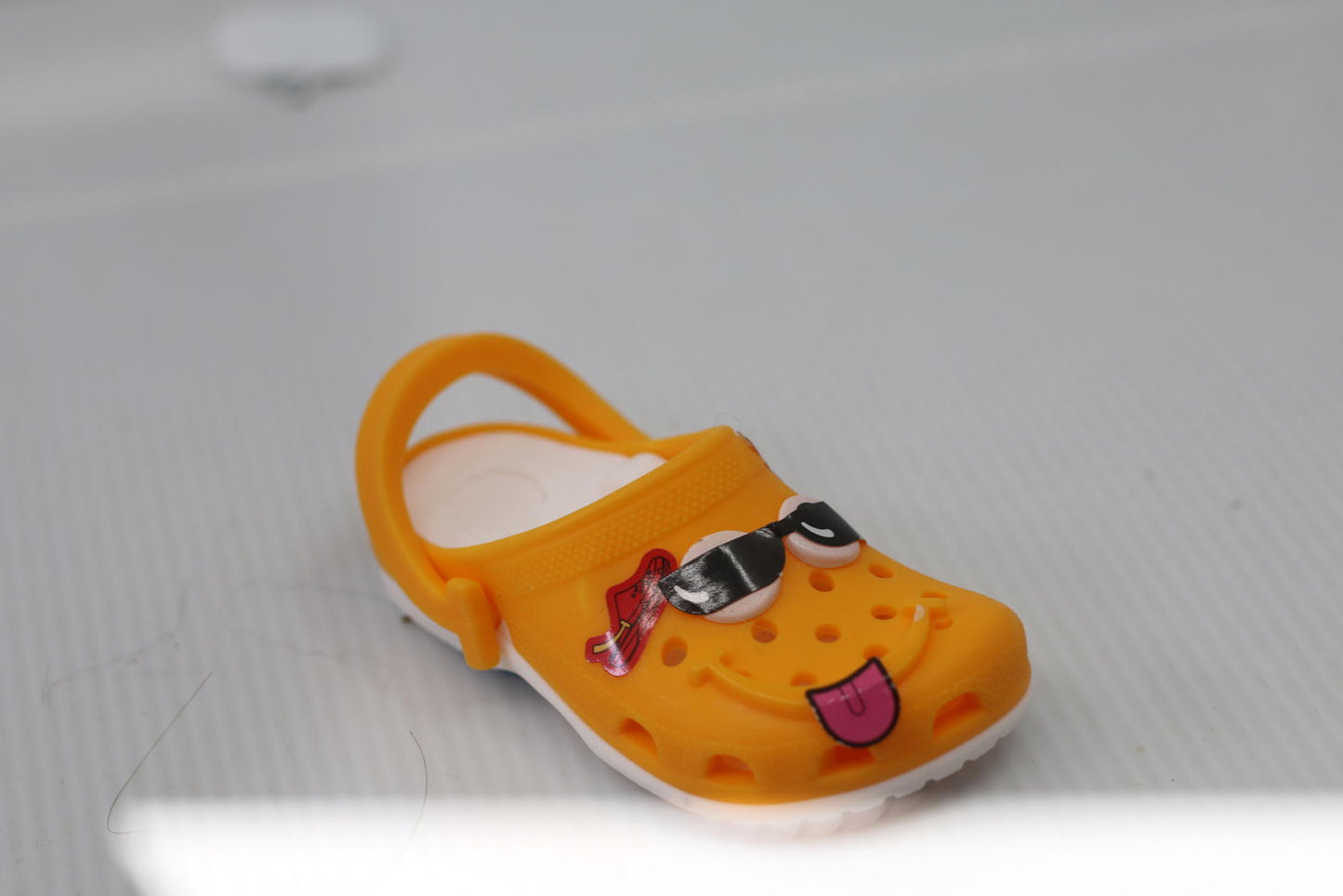 Crocs Kids' Orange Clog Sandals w/ Sunglasses Design McDonald's Happy Meal Toys