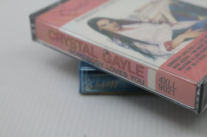 Crystal Gayle Somebody Loves You Country Music Cassette 4xLL Sealed