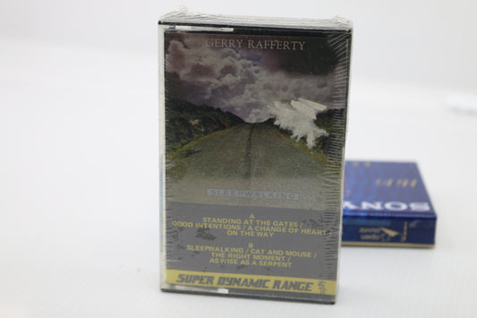 Gerry Rafferty Sleepwalking Cassette Tape Yellow Variant sealed brand new