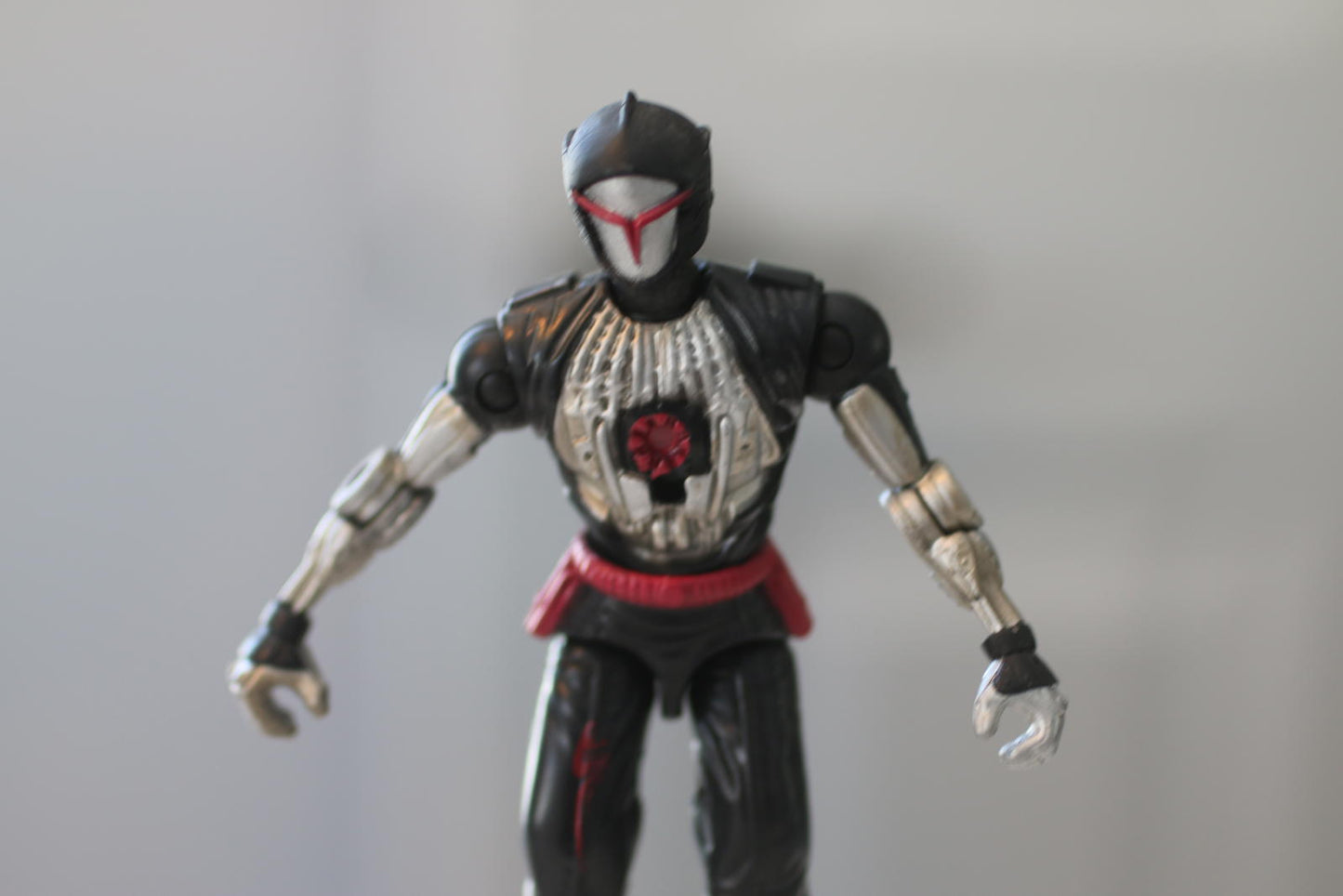 GI JOE 2002 COBRA B.A.T. v3 FIGURE BATTLE ANDROID TROOPER COMPLETE