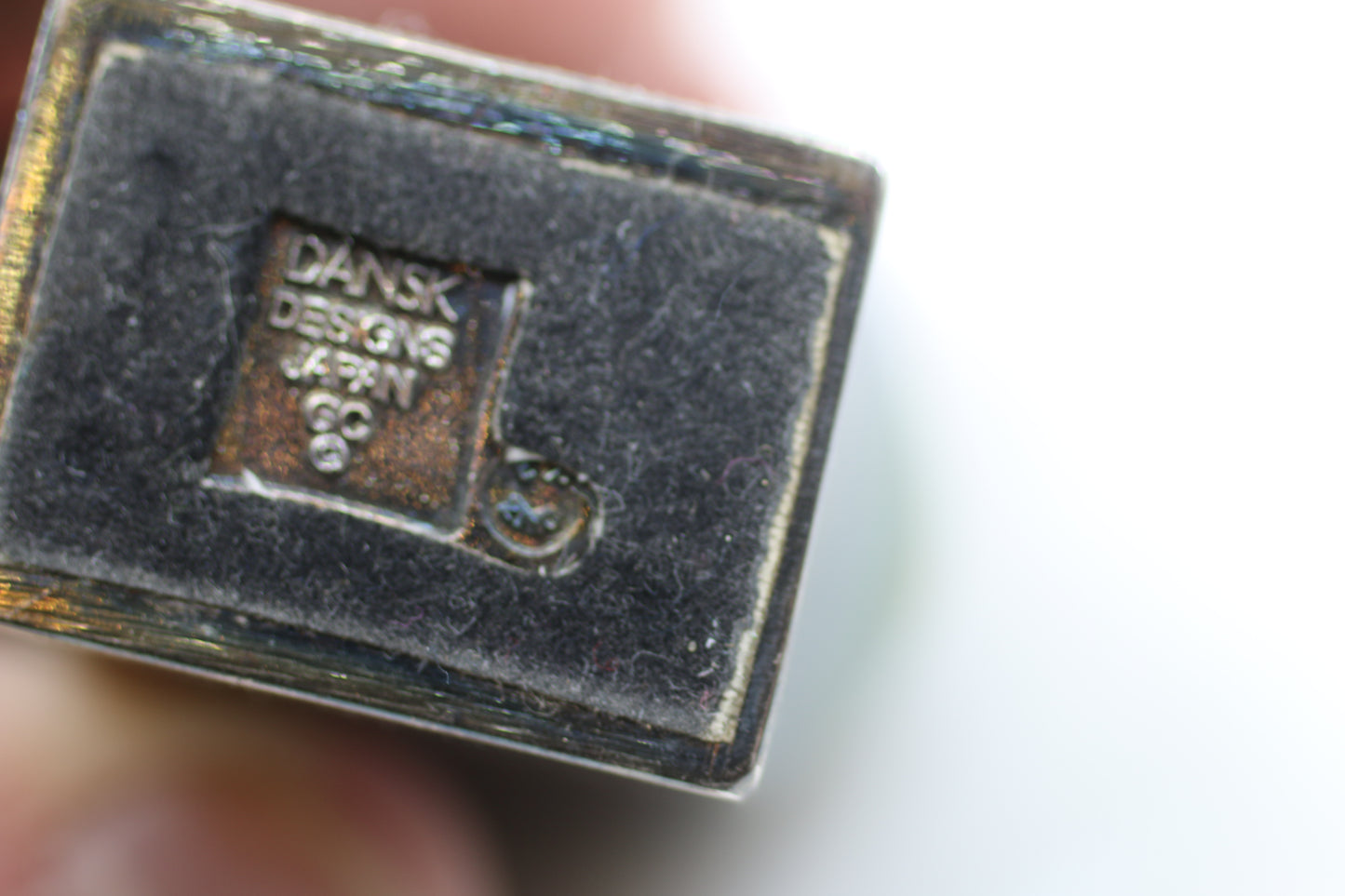 Vtg Gunnar Cyrén for Dansk Silver Plate Elephant Figurine Paperweight MCM Modern