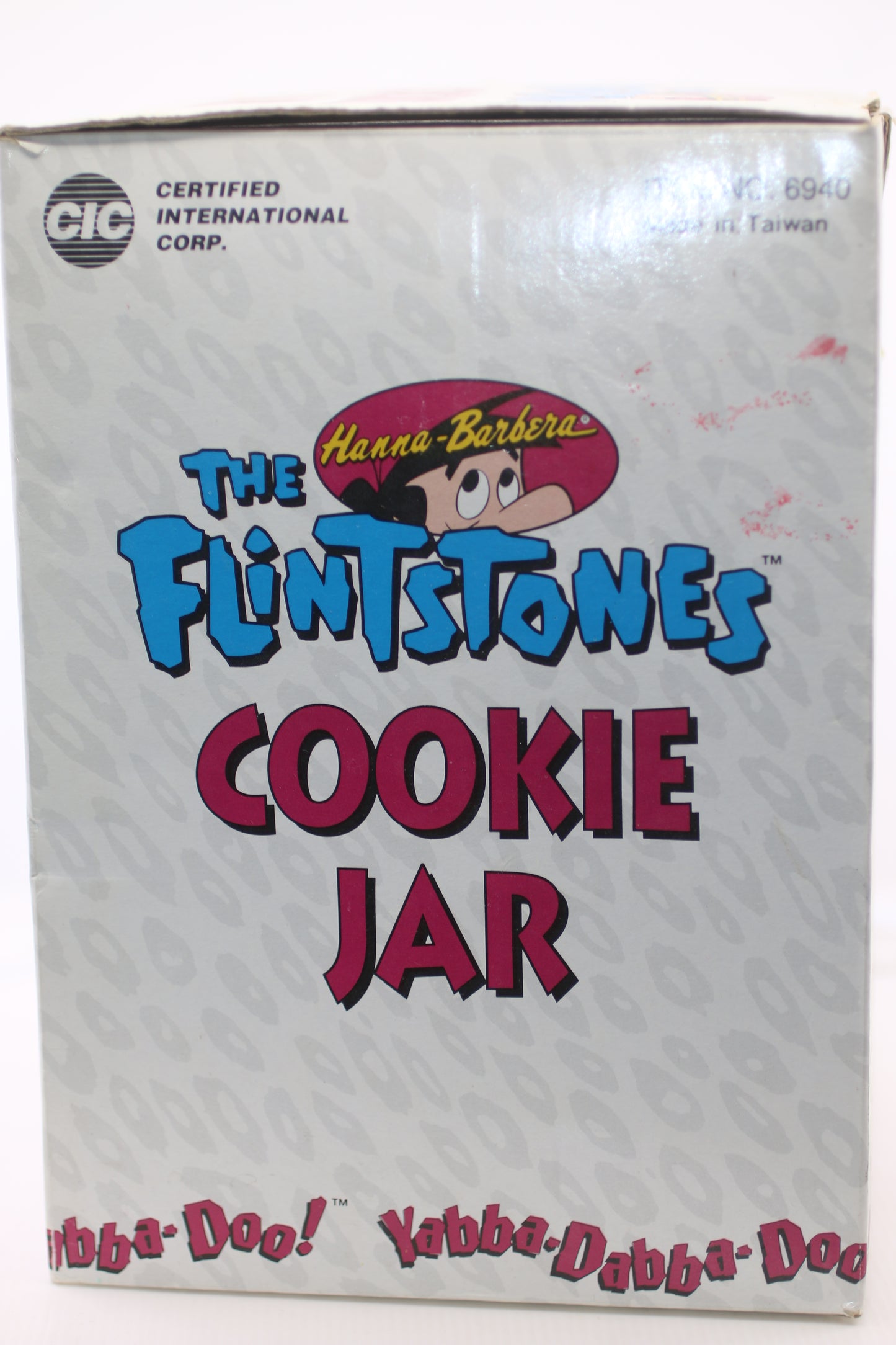 Vintage Flintstones Cookie Jar 1994 Hanna-Barbera Flintmobile With Box