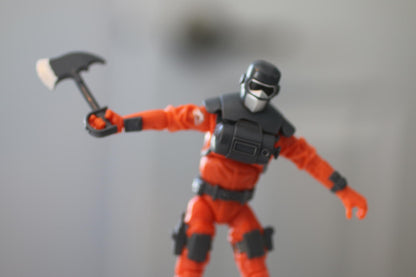 GI Joe 25th Anniversary BARBECUE 3.75" Action Figure Complete Hasbro 2008